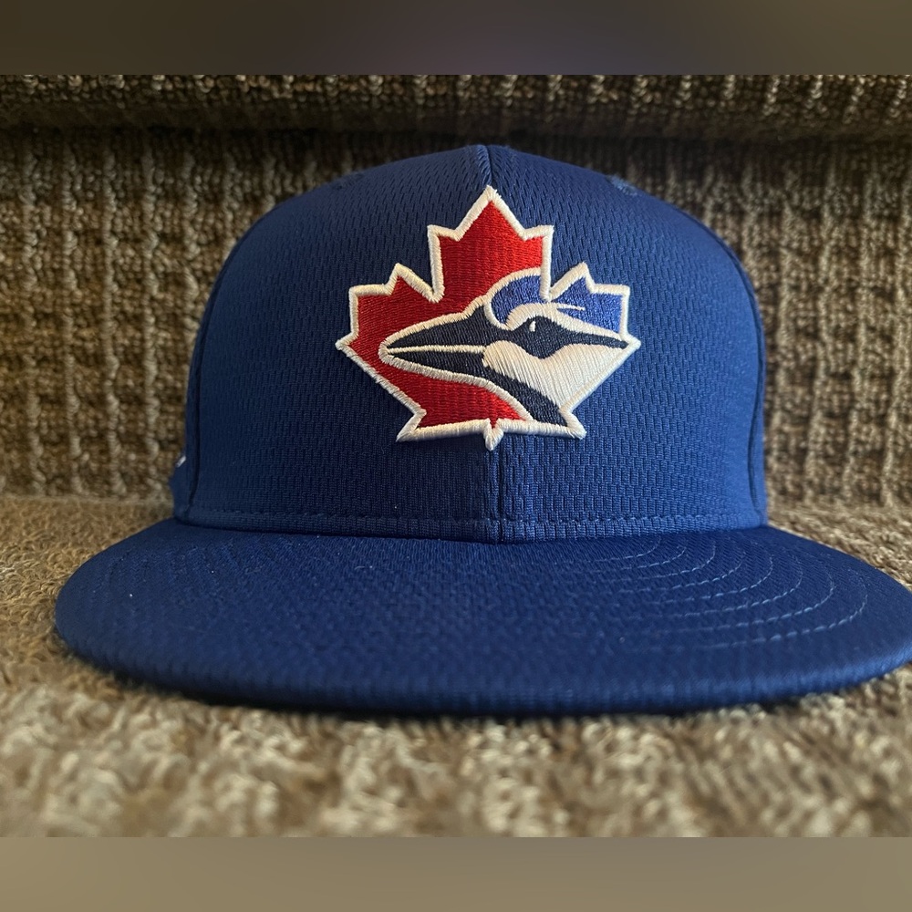 TORONTO BLUE JAYS 5950 59 FIFTY MENS 2020 SPRING TRAIN HAT BLUE SIZE 7 NEW ERA!
